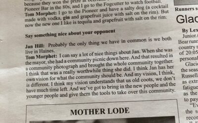 Time to Vote on Tuesday in Haines