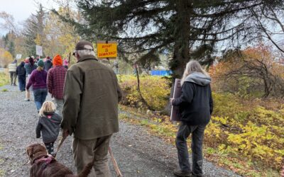 The Haines No Kings Rally and March