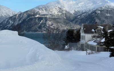 A Post Card From a Record Snowfall, Even for Alaska.